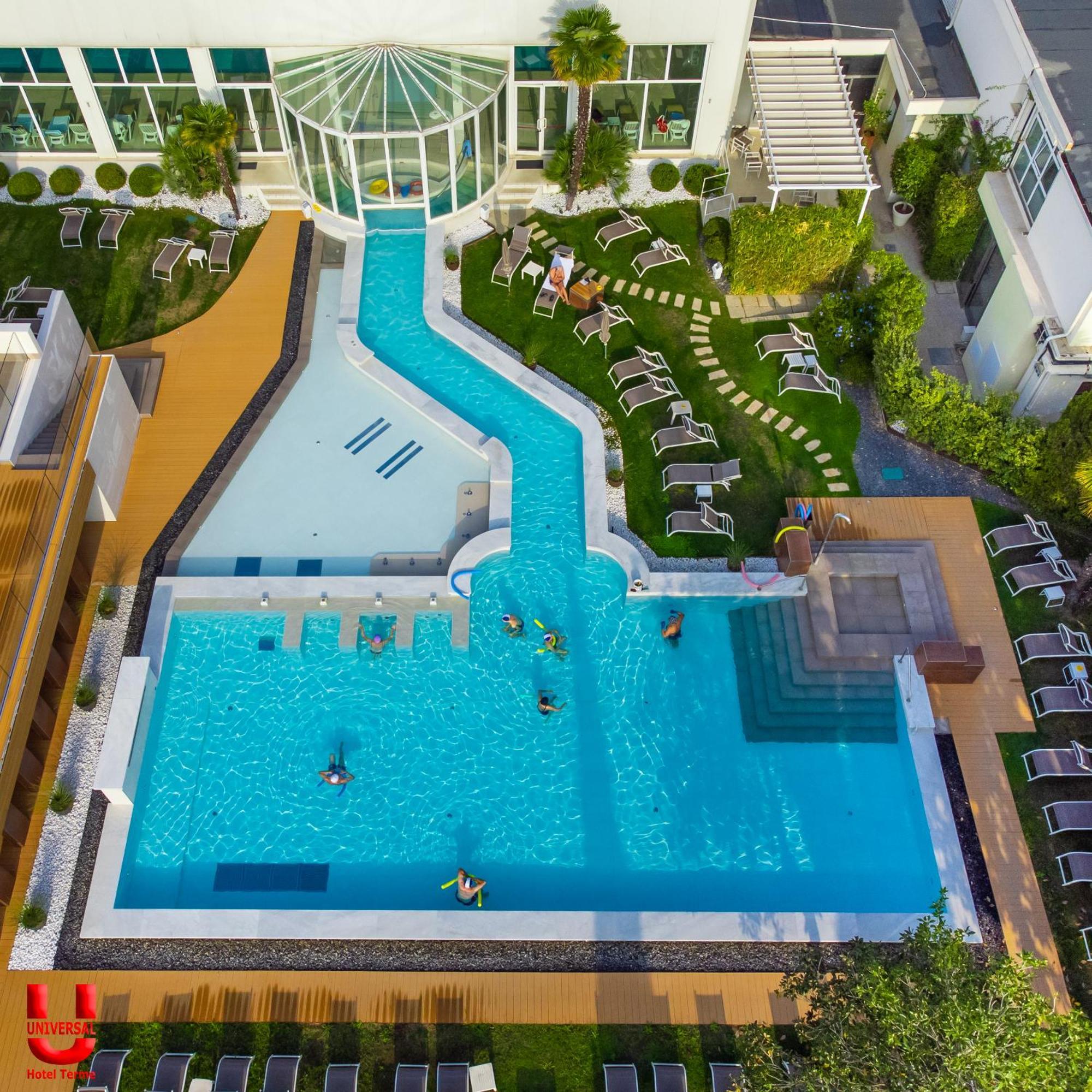 Hotel Universal Terme Abano Terme Esterno foto